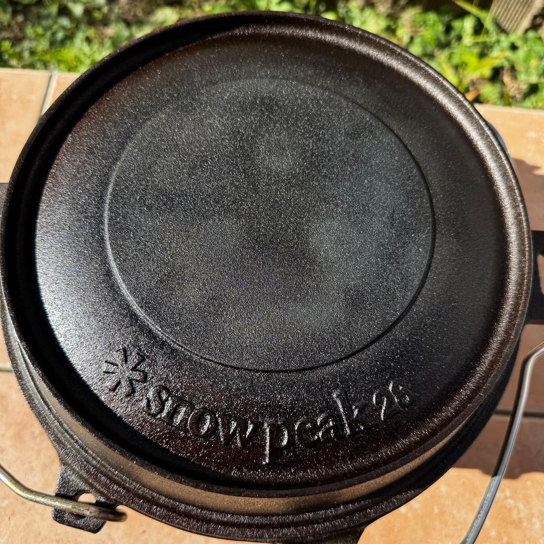 ◉美品 スノーピーク　和鉄ダッチオーブン28 チャコールスタンド リフター★廃盤
