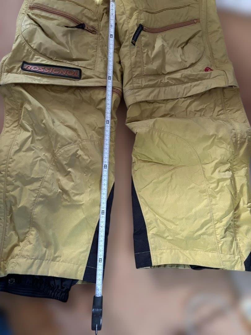 ROSSIGNOL スキーウェア SSサイズ イエロー