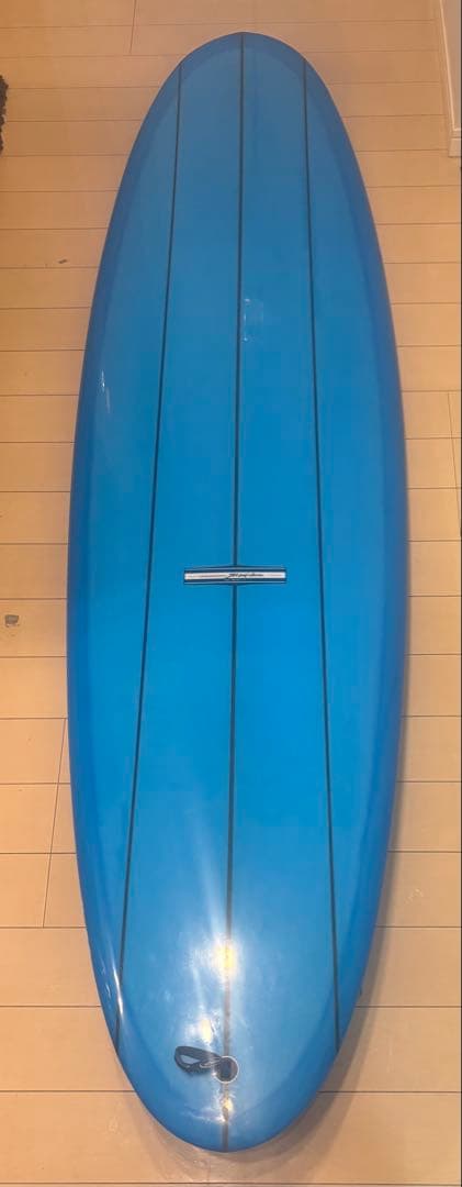 YUサーフボード　RUシェイプ　6.10 3ストリンガー ツインフィン