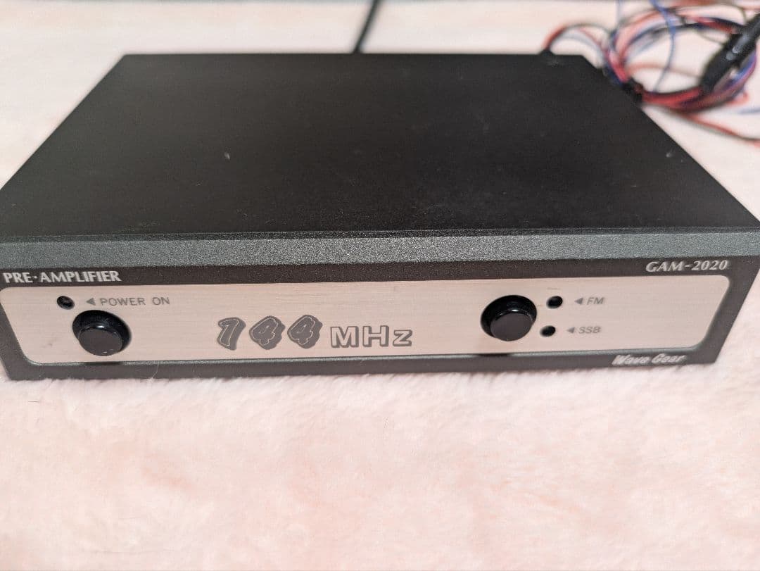 GAM-2020 プリアンプ 144 MHz帯（ジャンク品）