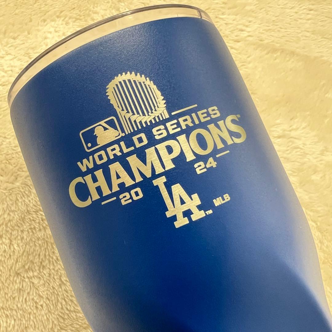 LAドジャースダジアム購入♪ 新品！　大谷翔平WS優勝記念　タンブラー限定