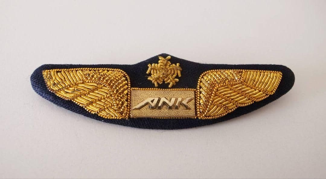 ANK エアーニッポン　パイロット ウィングバッジ／ANA 全日空 機長