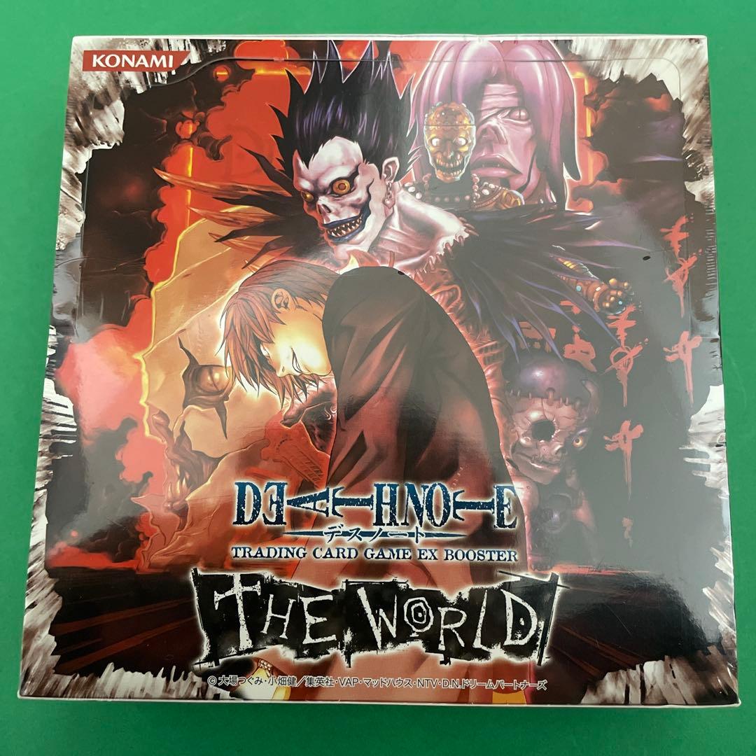 デスノート　カードゲーム　未開封box 夜神月　exブースターthe world