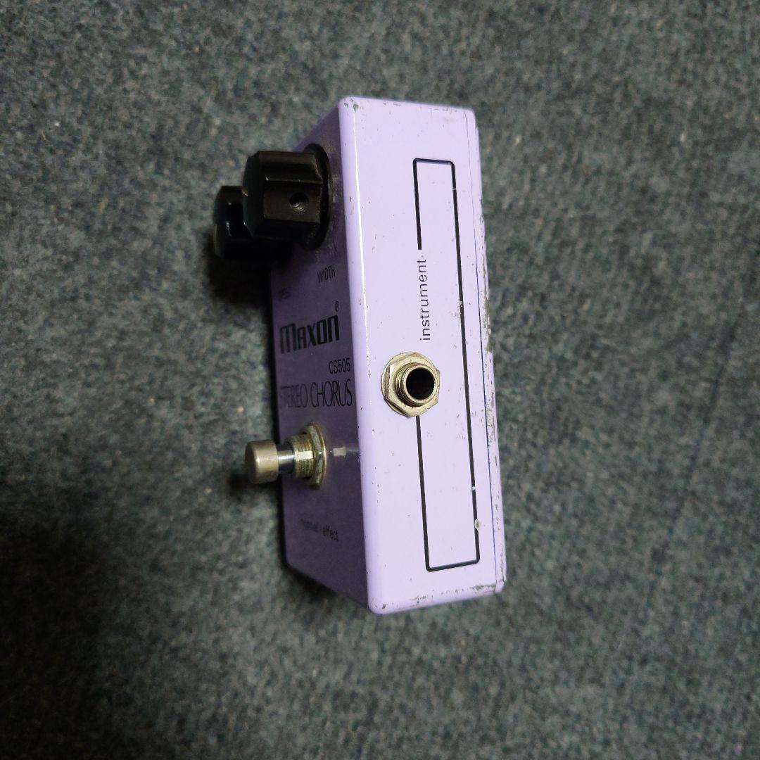 【出品1/31迄】Maxon CS505 Stereo Chorus コーラス