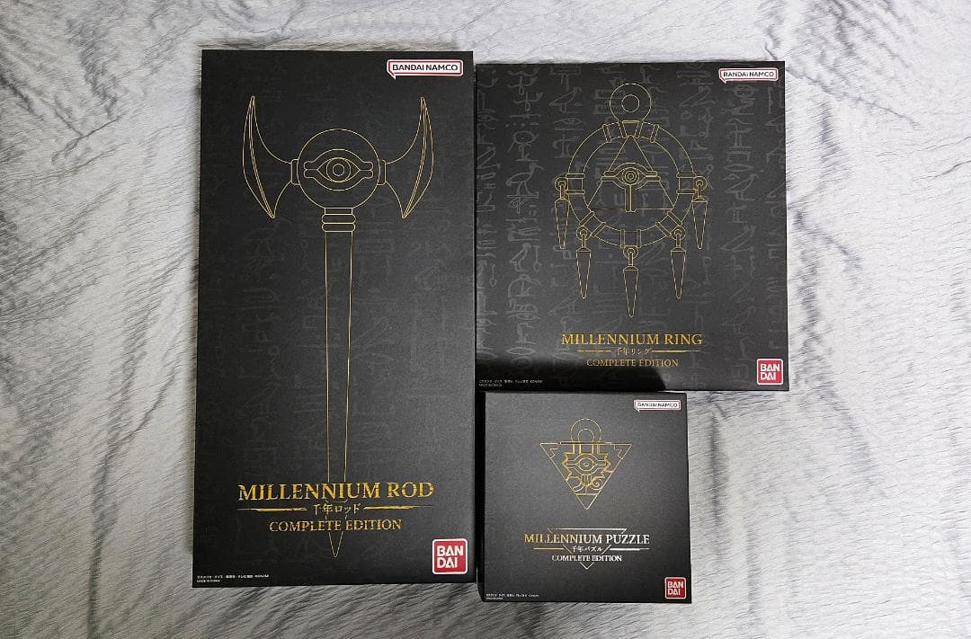 遊戯王 千年パズル/リング/ロッド COMPLETE EDITION セット