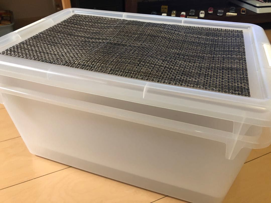 雫工房　フルセット！デュビア用飼育・繁殖ケージ　大型　二重底上段メッシュ底構造