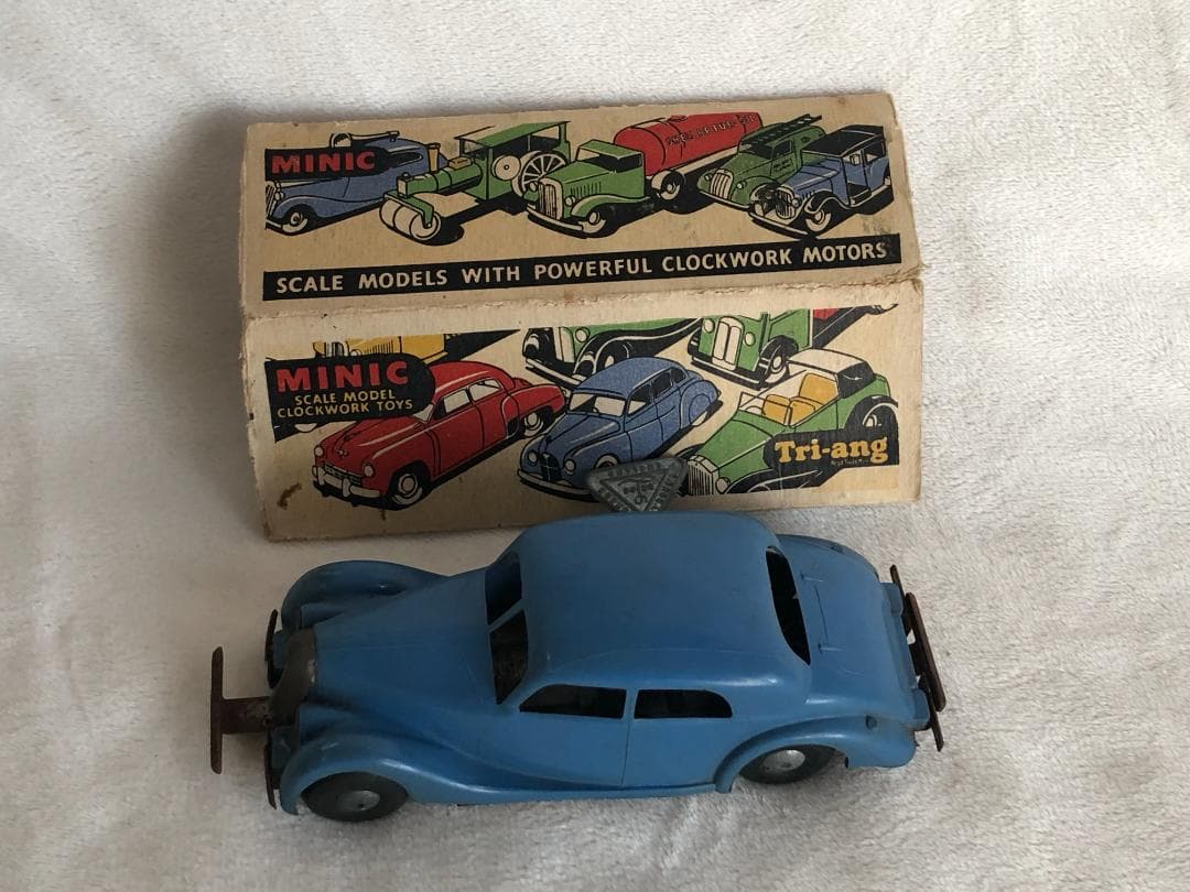 【動作確認済】希少 Tri-ang MINIC 5台セット 箱・キー付 英国製