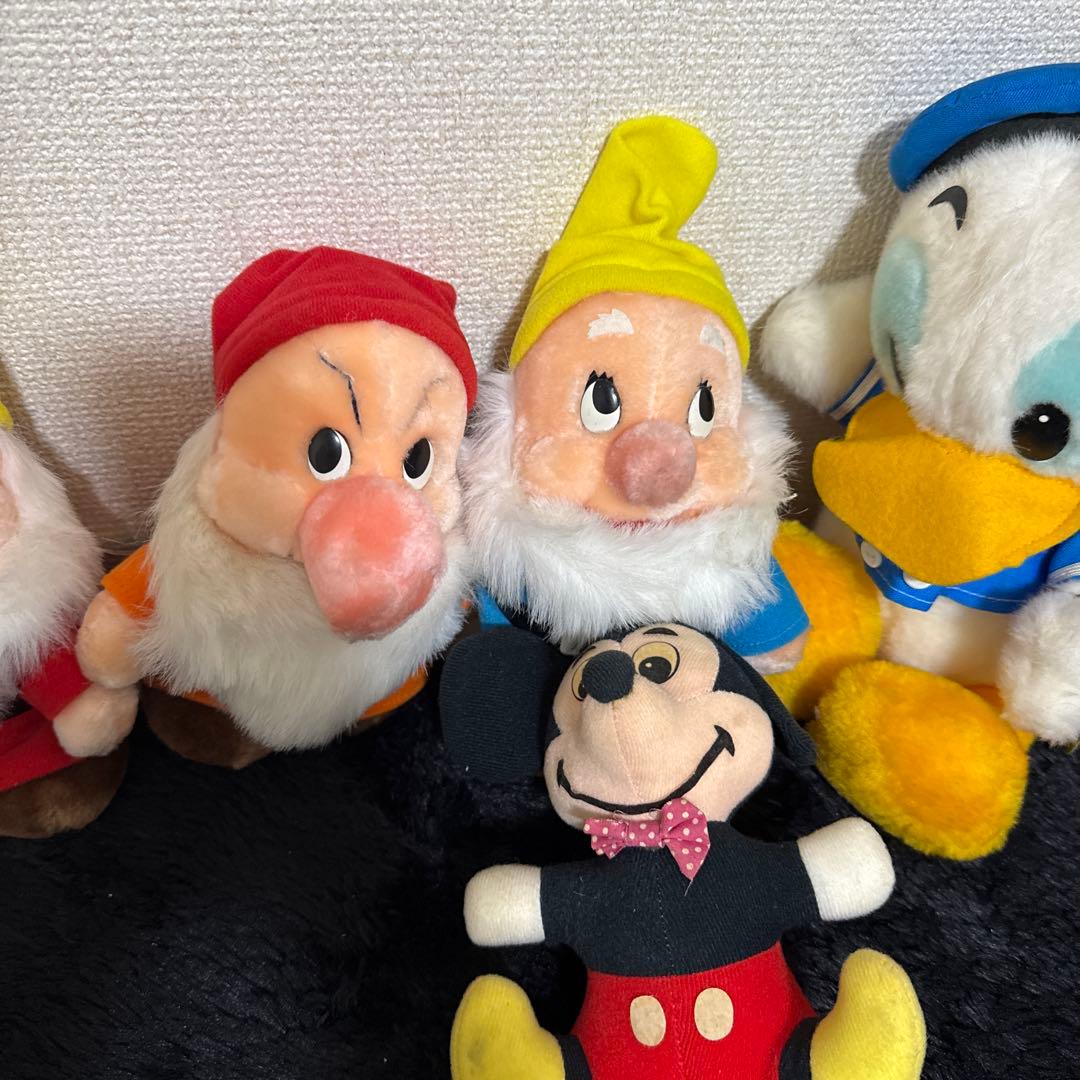 タグ付き レア! ビンテージ ディズニー ぬいぐるみセット フィギュア