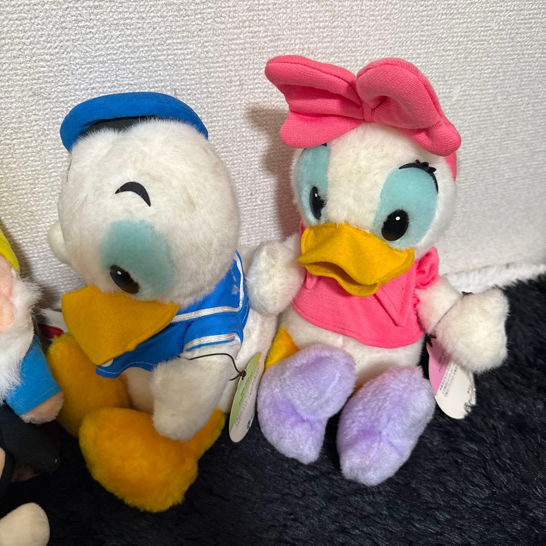 タグ付き レア! ビンテージ ディズニー ぬいぐるみセット フィギュア