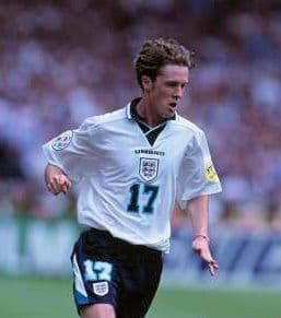 タグ付き未使用【UMBRO】イングランド代表96（H）#17 McMANAMAN