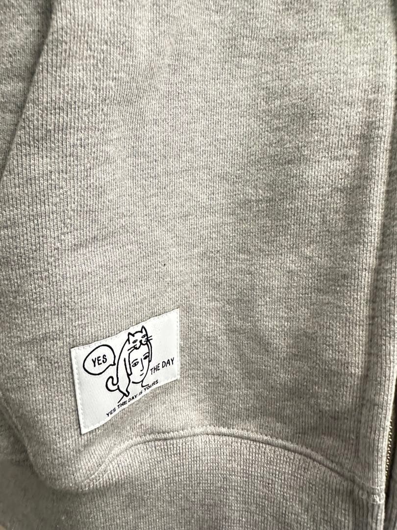 Petals　マウスラビット　パーカー　グレー　イェソン　韓国