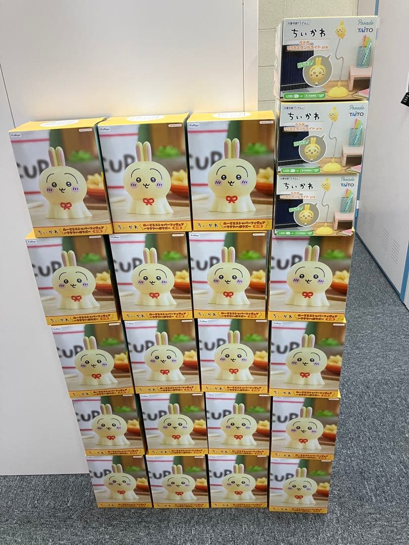 ちいかわ うさぎぬーどるストッパー　スタンドライト　まとめ売り　22点