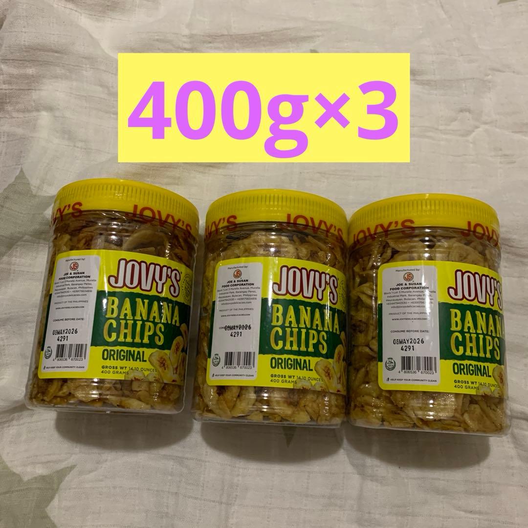 JOVY'S バナナチップス　ミー6個入り