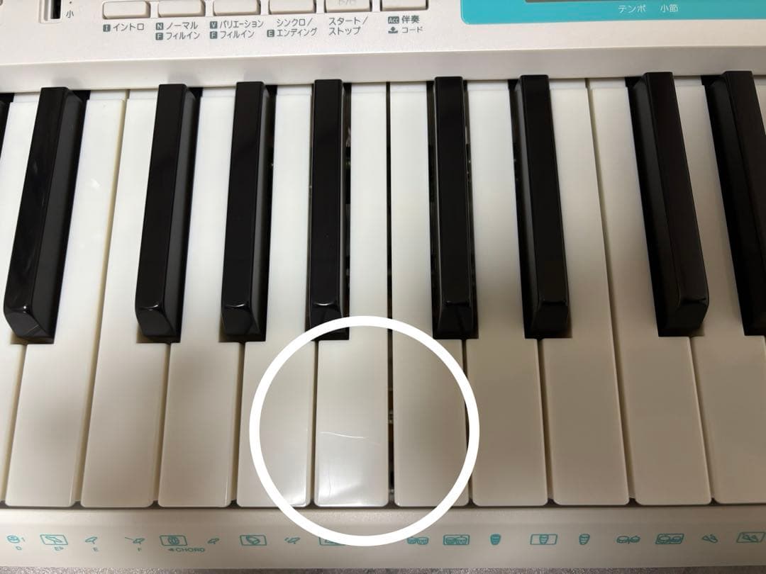 CASIO 光ナビゲーションキーボード LK-128