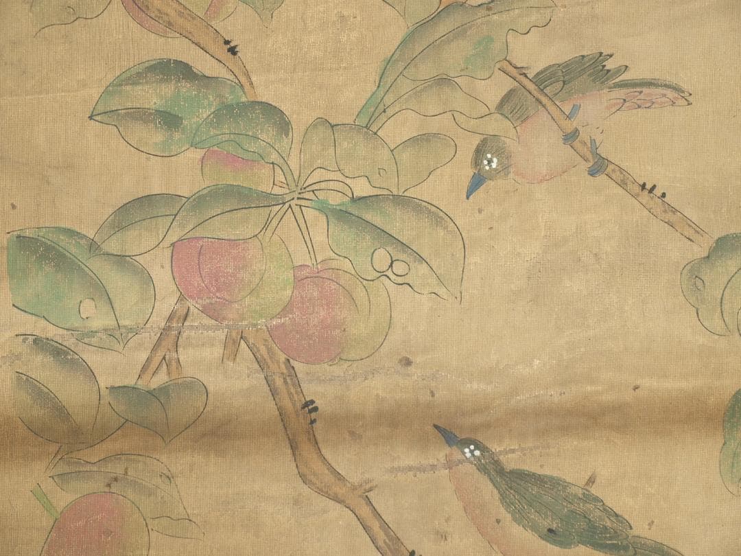 中国美术品　中国明時代の人物図　肉筆絵　激安骨董品 BD301A13-2