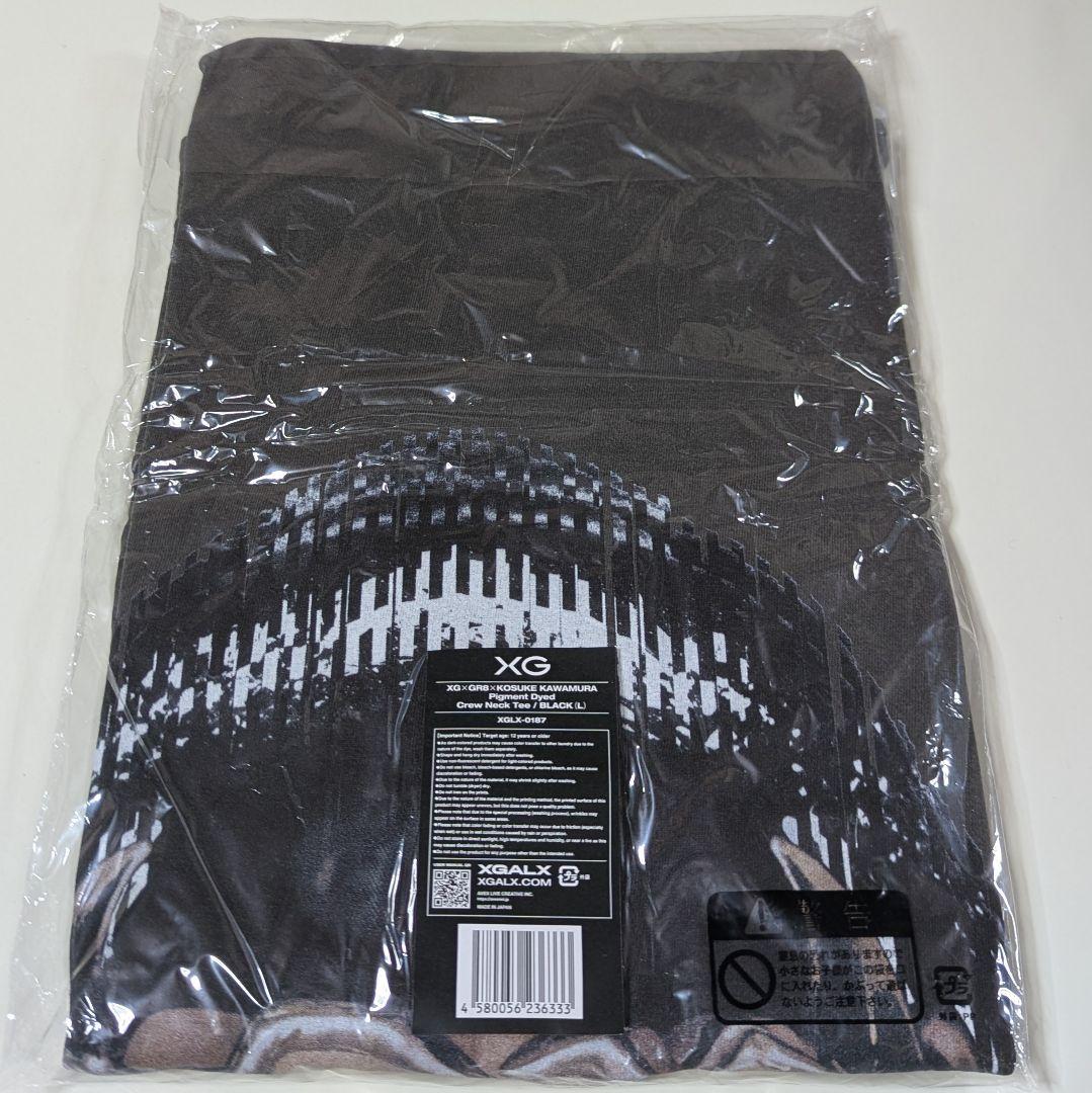 XG × GR8 Tシャツ 黒【Lサイズ】