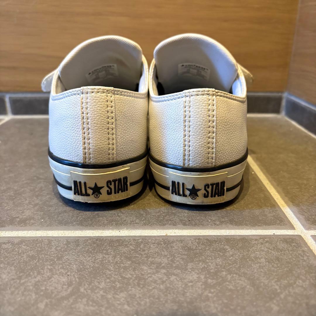 【美品】ALL STAR ホワイト ゴルフシューズ　送料無料