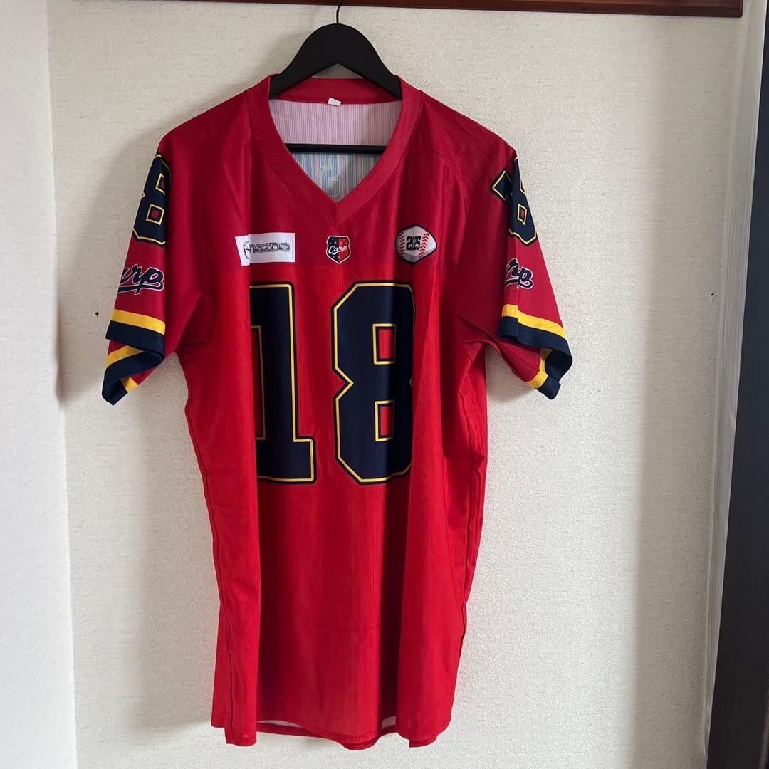 広島 カープ 森下暢仁 アメフト風 ユニフォーム