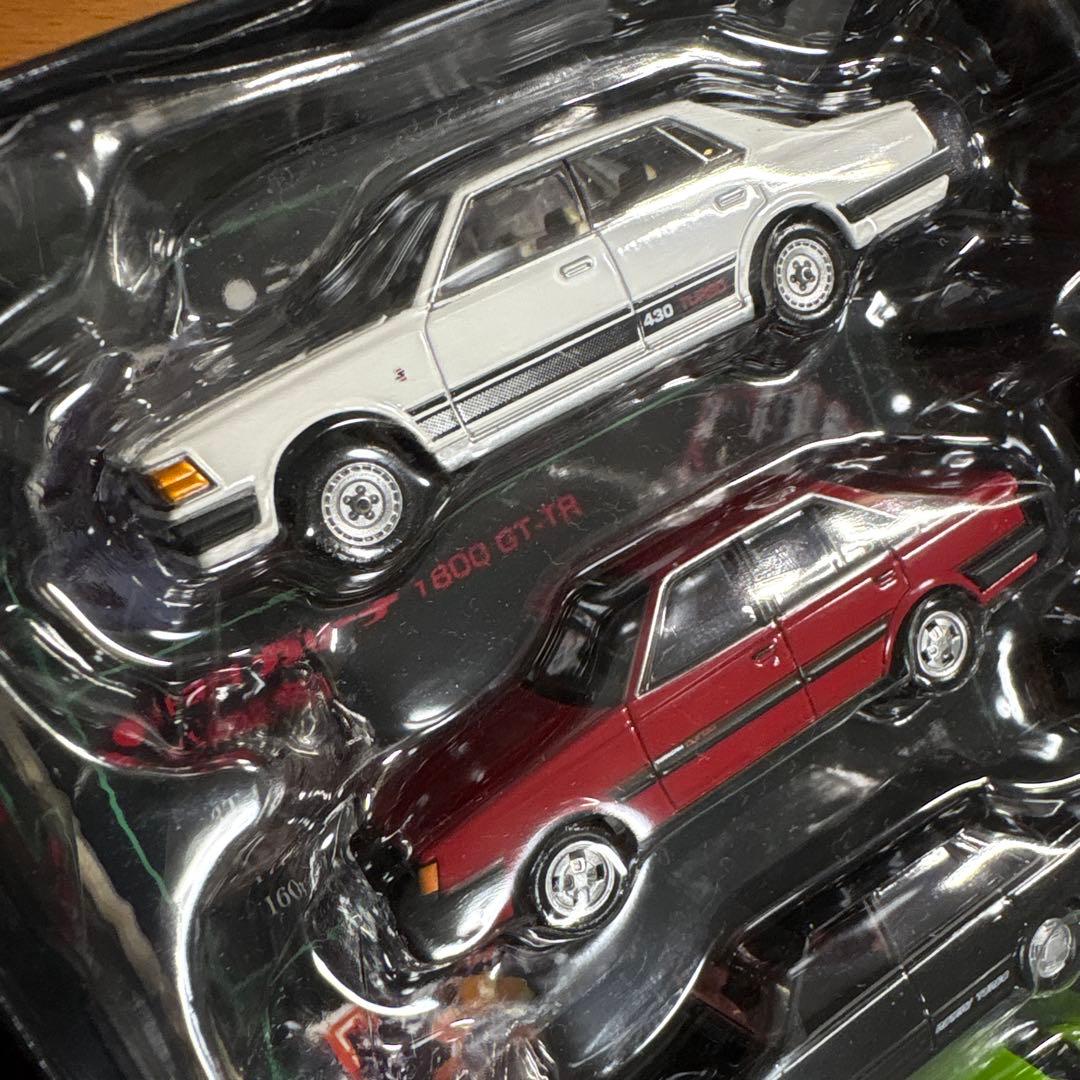 トミカリミテッドヴィンテージネオ　日本車の時代1 1980年代ターボ車4台セット
