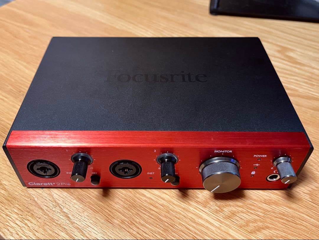 FOCUSRITE Clarett+ 2 Pre USB 美品