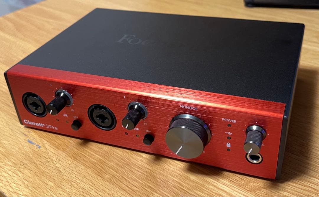 FOCUSRITE Clarett+ 2 Pre USB 美品