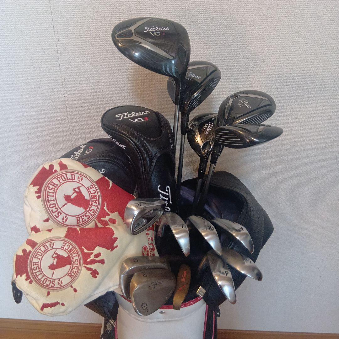 ゴルフクラブセット　タイトリスト