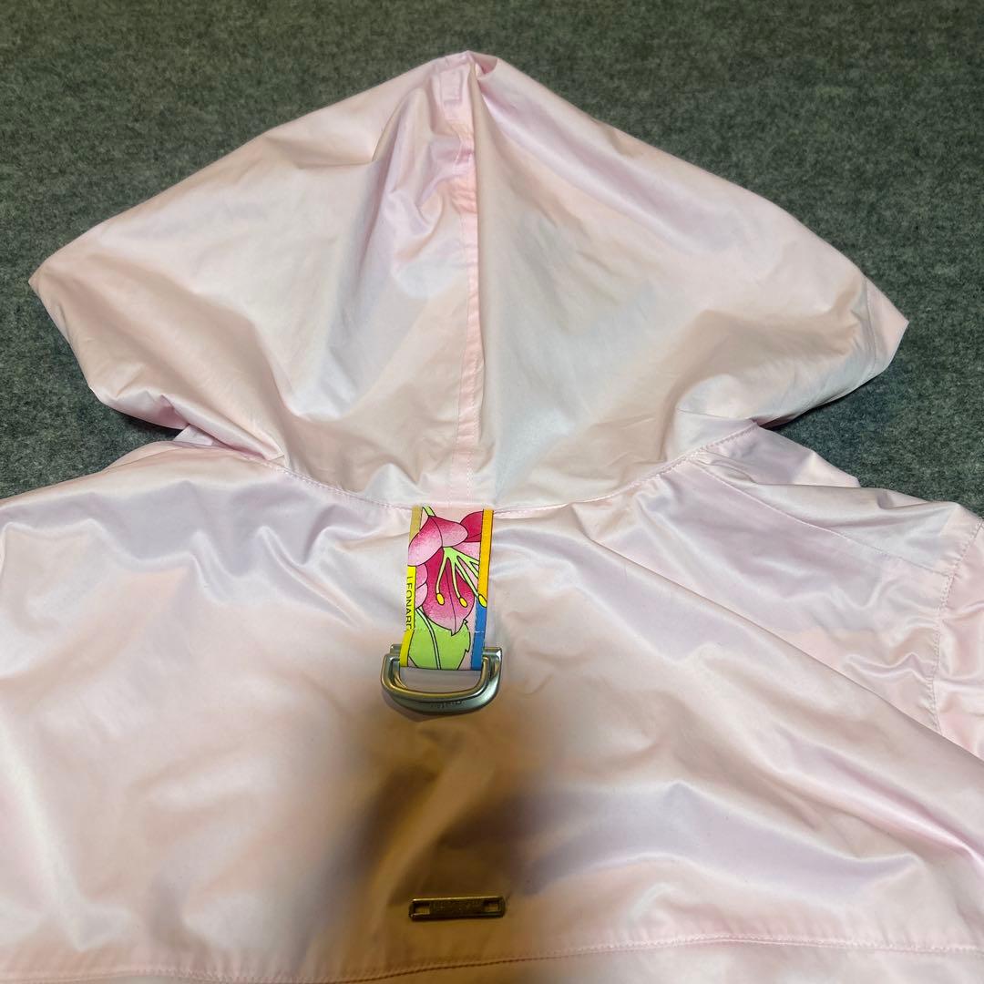 LEONARD SPORT/レオナール レインコート（薄ピンク）