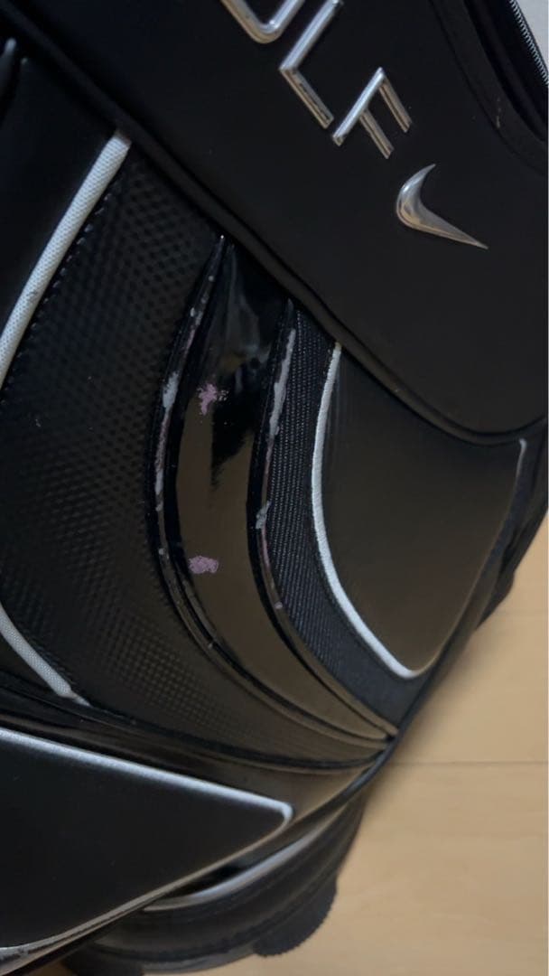 【ひーや】NIKE GOLF ブラック　キャディバッグ　ゴルフバッグ