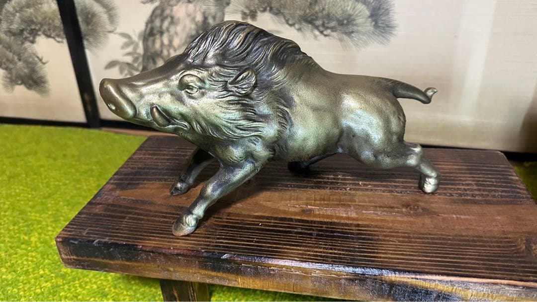 干支・亥(猪)の/高岡銅器の縁起物