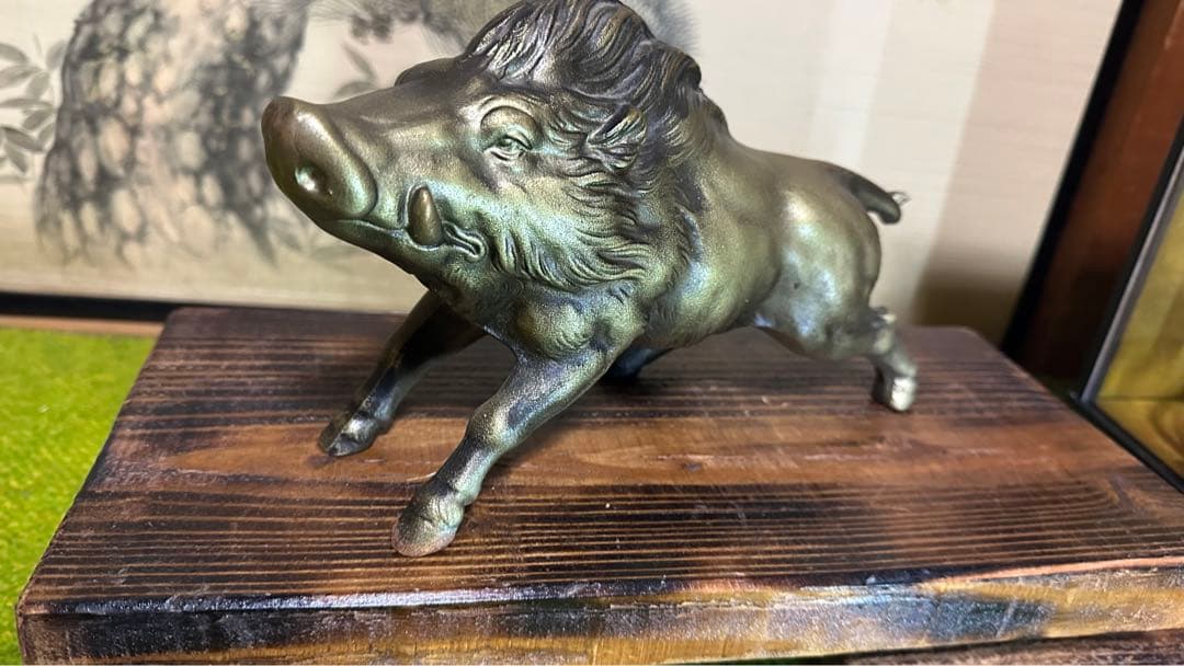 干支・亥(猪)の/高岡銅器の縁起物