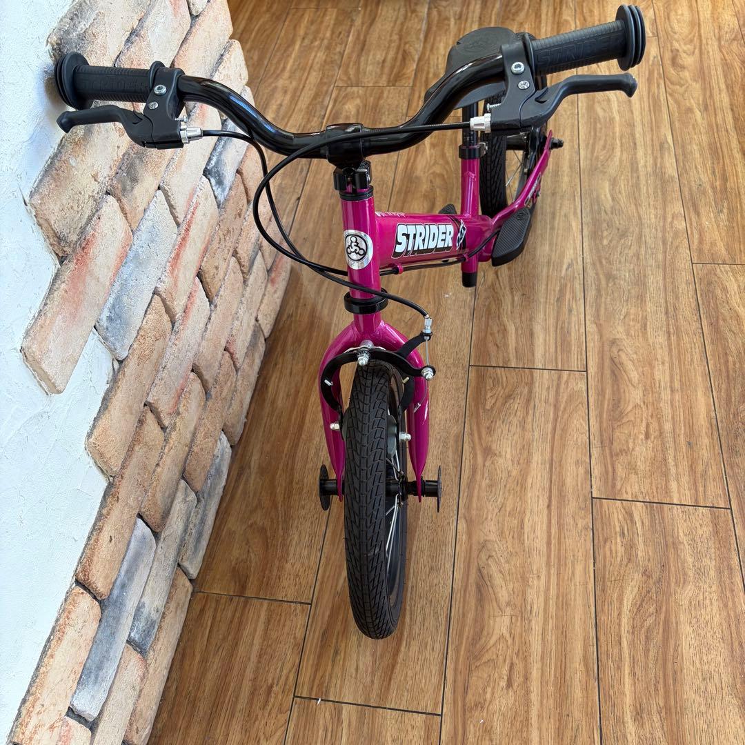 大人気 STRIDER ストライダー 14X スポーツ バランスバイク ピンク