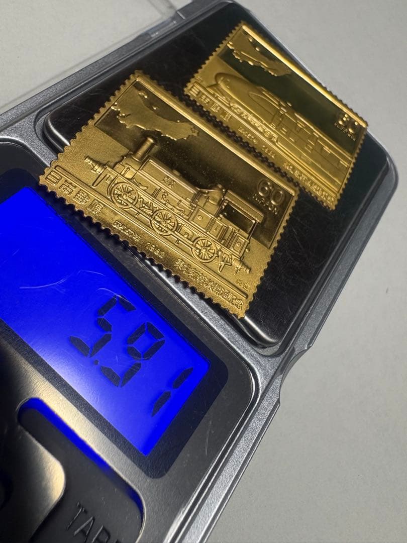 希少　松本徽章工業　純金　金属工芸品　5.91g 純金/純銅　認定証付き