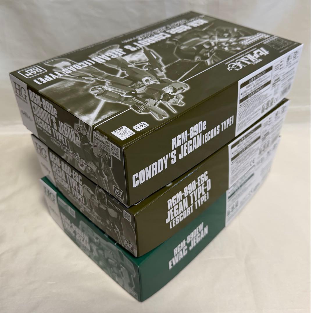 ②HG 1/144 ジェガン3個セット(詳細は商品説明に記載)