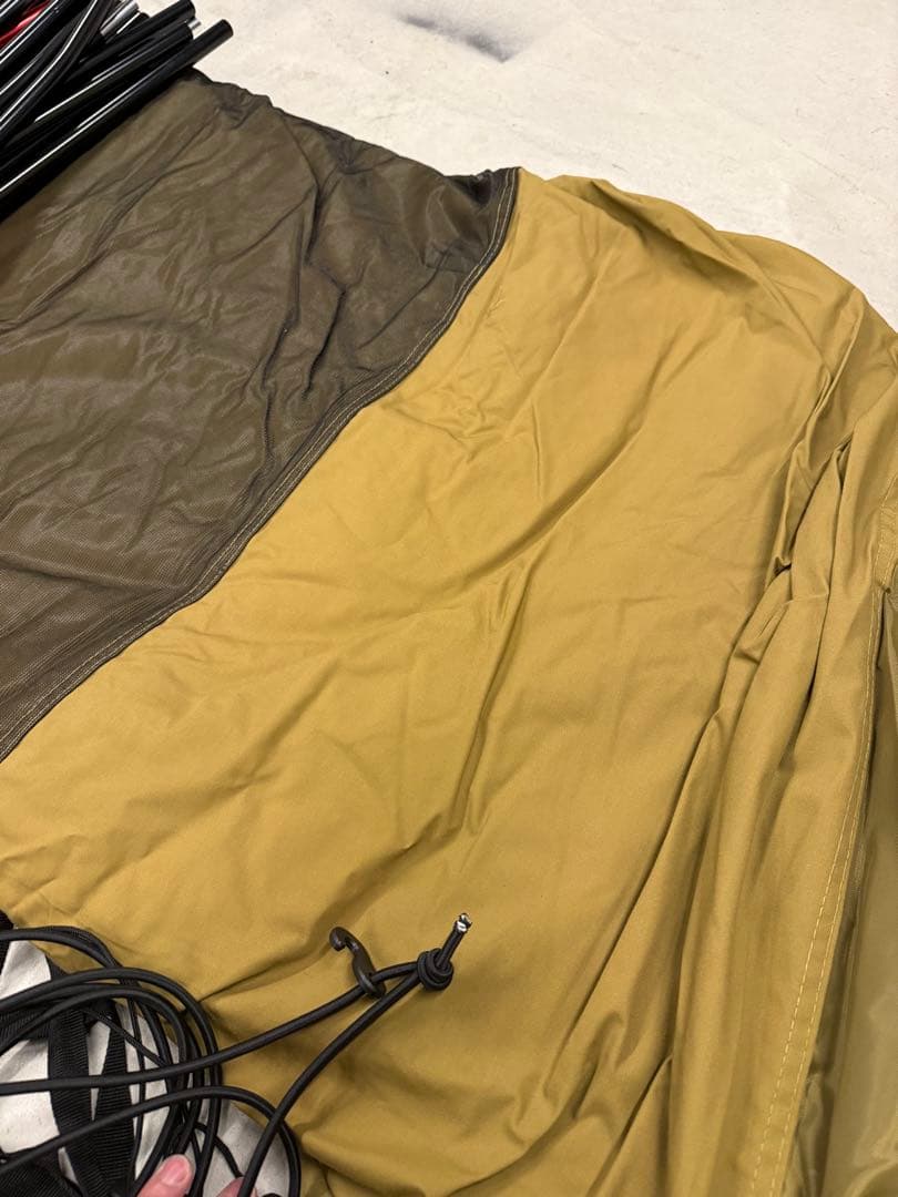 アルペン限定 廃番モデル コットン混テント 4〜5人用 使用1回 定価15万