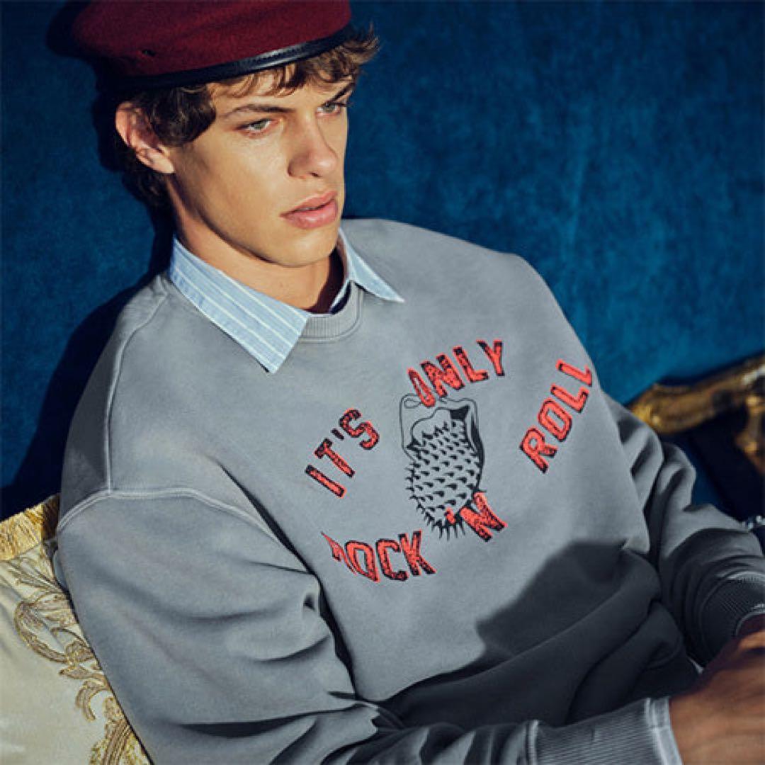 ザ・ローリング・ストーンズ　RS No.9 Harajuku スウェット