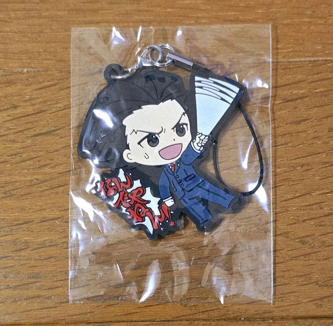 逆転裁判 成歩堂龍一 リアル脱出ゲーム ラバーストラップ