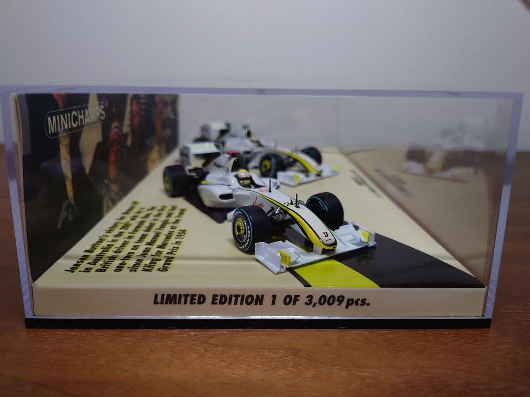 限定 1/43 ブラウンGP 2009 オーストラリアGP 1-2FINISH