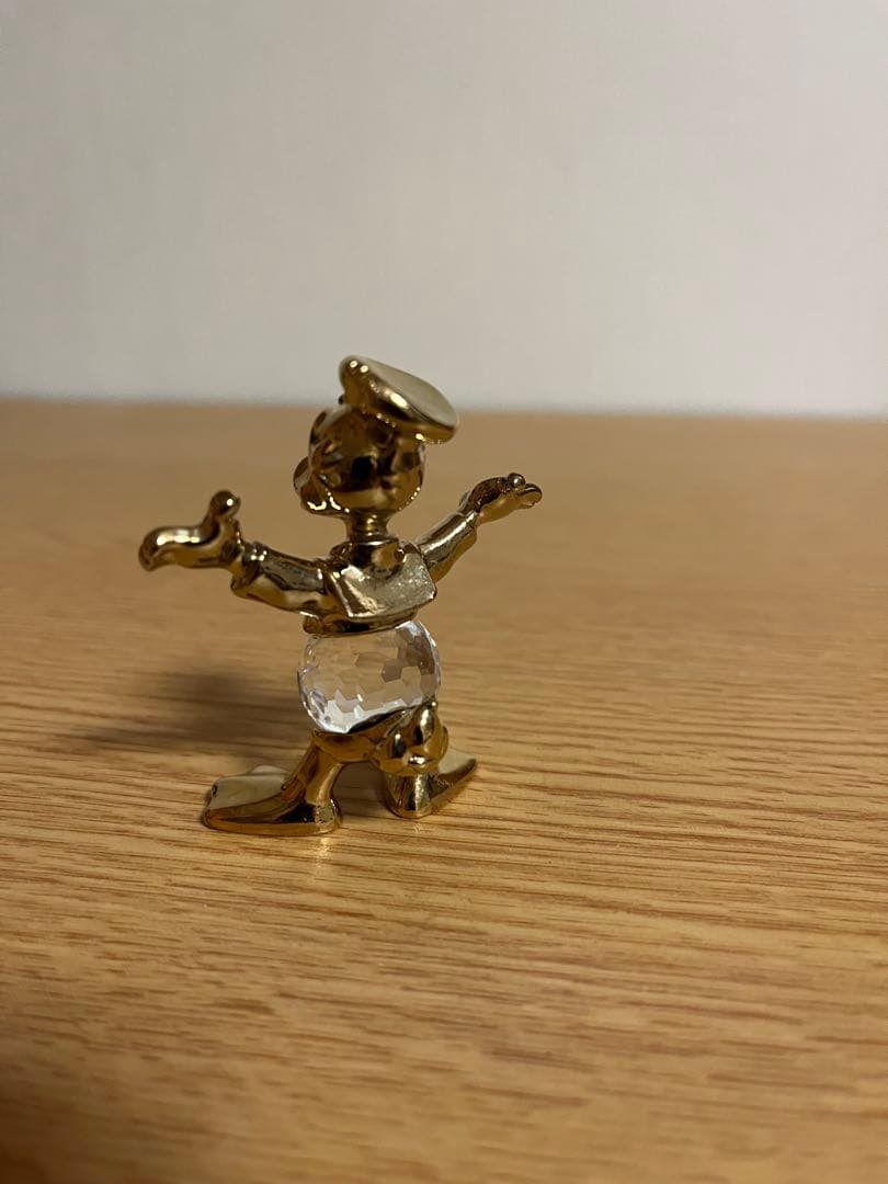 ディズニー　ドナルド　Gold Collectionクリスタルフィギュア