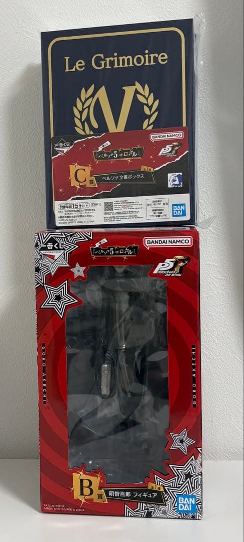 一番くじ ペルソナ５ B賞 C賞 セット 明智吾郎 フィギュア
