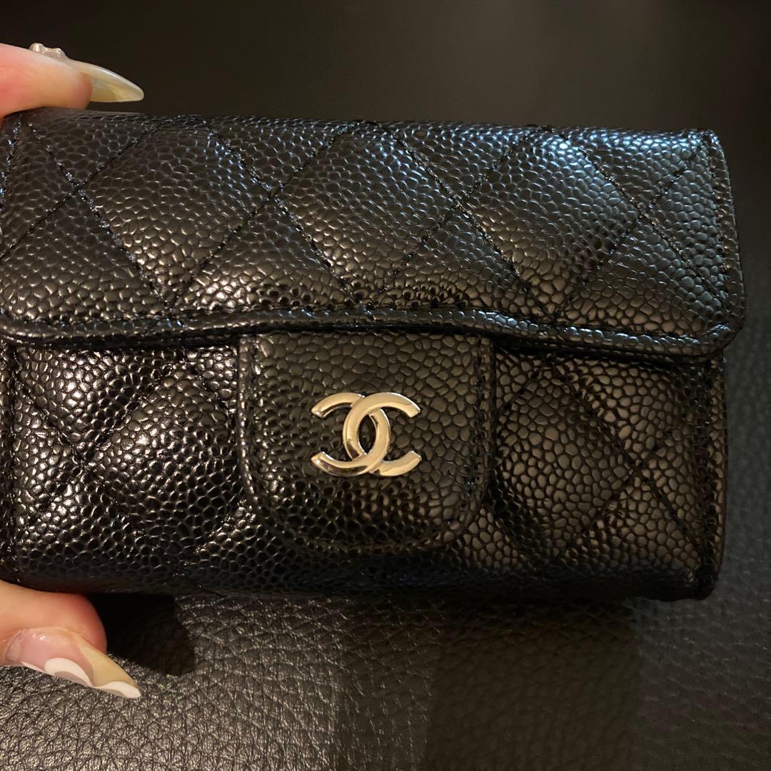 CHANELケース ブラック シルバー ノベルティ