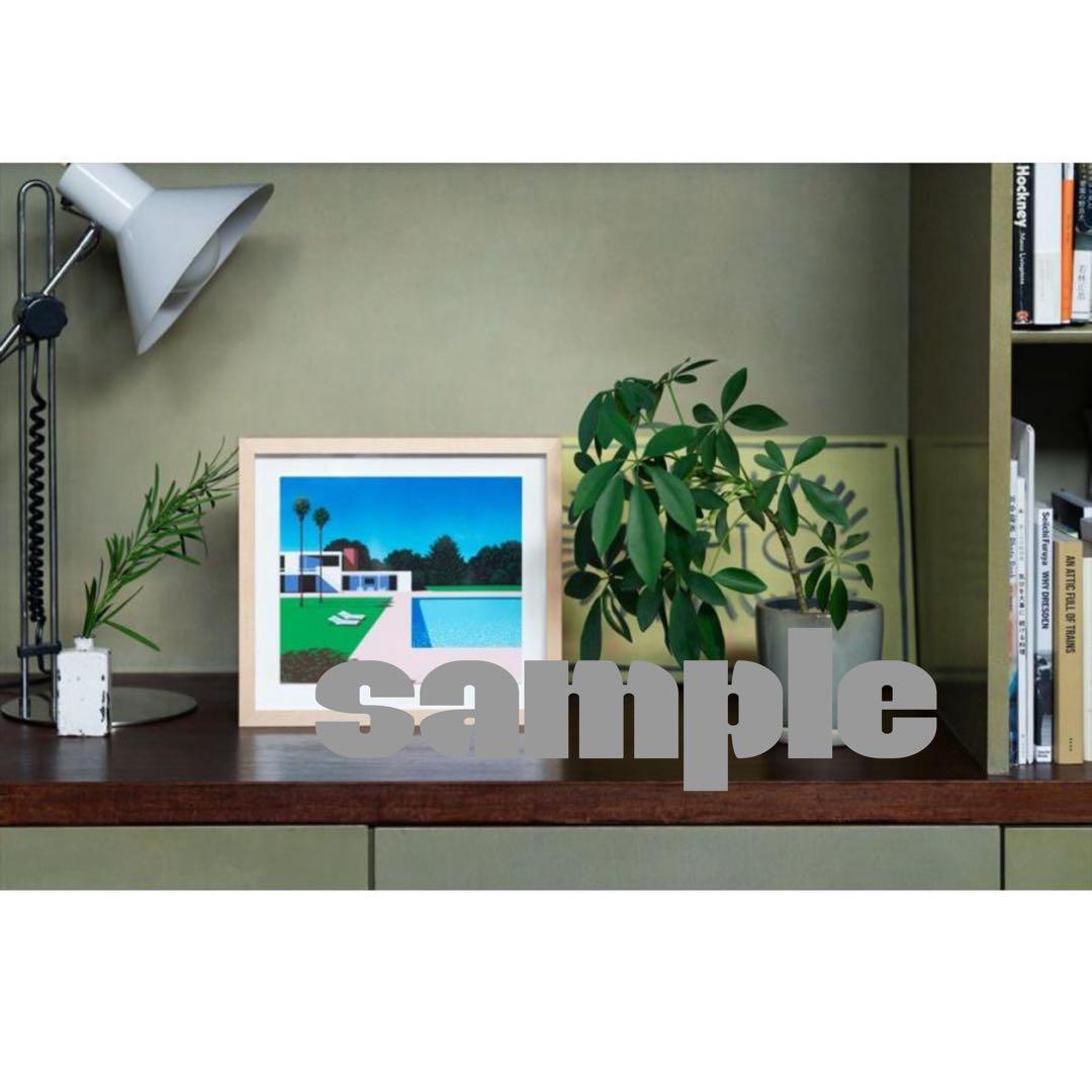 永井博 300枚限定 直筆サインナンバリング シルクスクリーン 額付 ナイアガラ