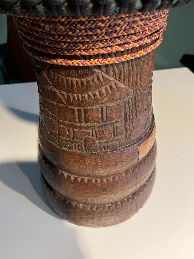 ジェンベ、ジャンベ、Djembe,DOMAカスタム、コートジボワール胴