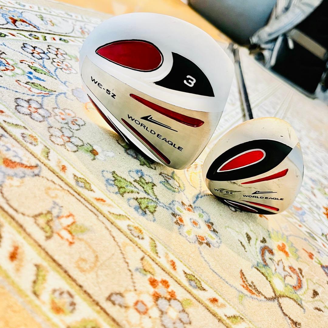 希少 ワールドイーグル WE 5Z-BLACK メンズクラブセット フレックスS