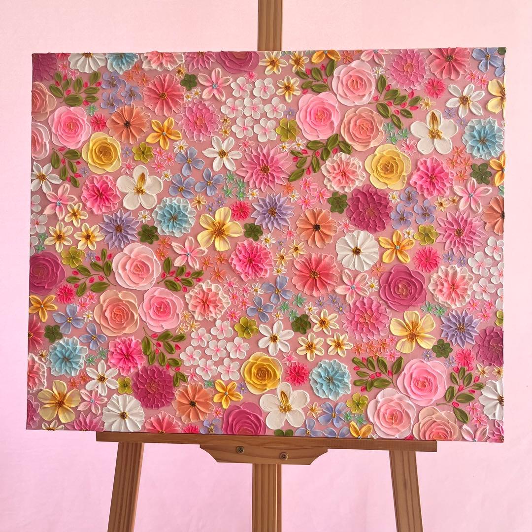 テクスチャーアート ボタニカル 大型絵画 壁掛けアートアートパネル 大きなアート