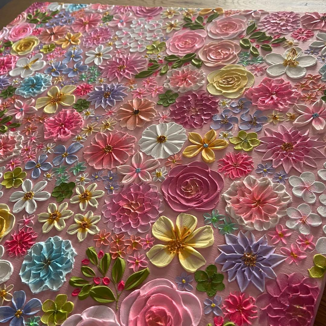 テクスチャーアート ボタニカル 大型絵画 壁掛けアートアートパネル 大きなアート