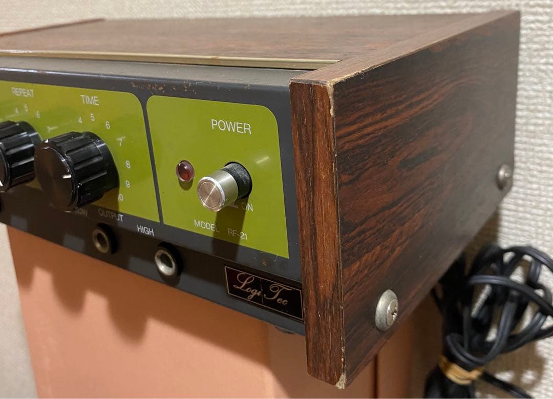 Logitec RF-21 アナログエコー/ディレイエフェクター 70's