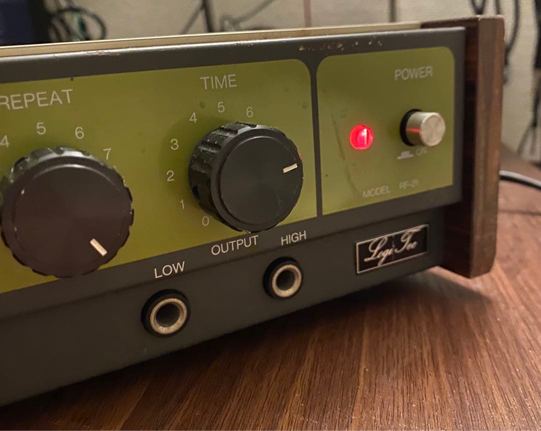 Logitec RF-21 アナログエコー/ディレイエフェクター 70's