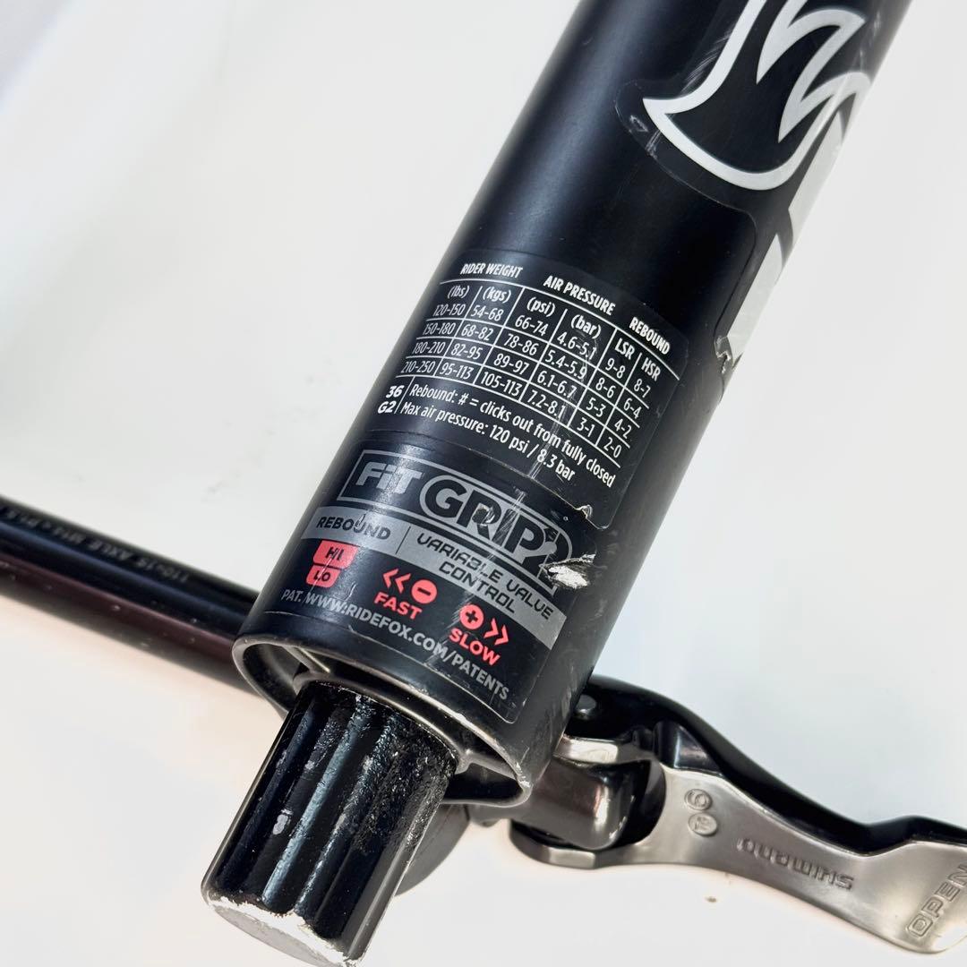 FOX 36 フロントサスペンション 27.5 160MM