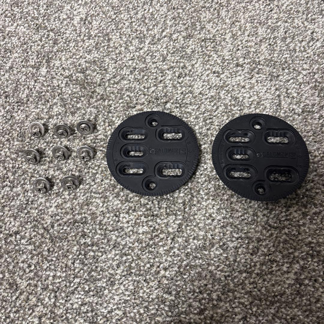 サロモン SALOMON ビンディング アリバイ ALIBI メタリックグレー