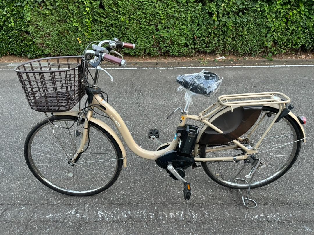 ヤマハ　PAS WITH　DX　12.3Ah　26インチ　電動自転車